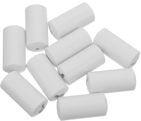 jojofuny 10 Clips de Seguridad para Cordón de Persianas de Plástico Blanco Función Antiestrangulamiento Pellizcos para Hogar y Oficina