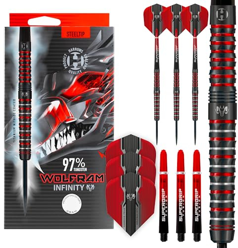 Harrows darts wolfram infinity 22 g 97%