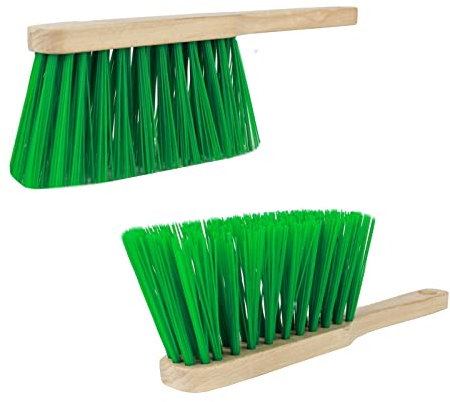 VONLIS Balayette en plastique polypropylène et bois Balai à main