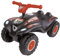 BIG Bobby Car Quad Racing (schwarz-rot) - Kinder-Rutschauto ab 3 Jahre mit Lenker, Hupe und Offroad-Reifen, Auto für Mädchen und Jungen von 3-7 Jahre (max. 50 kg)