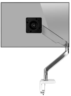 Humanscale M2.1 Monitorhalterung für USM Tisch schräg (weiß)