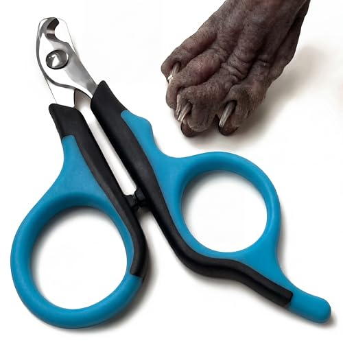 Kotomoda Cat Nail Clippers, Made in Germany - Stainless Steel Claw Scissors for Kittens, Adult Cats & Small Pets, Non-Slip Grip