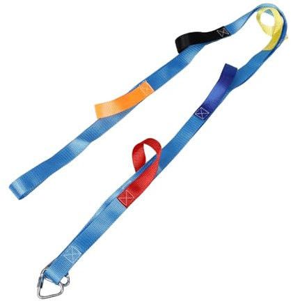 FUNNETOYU Scala Da Arrampicata Multifunzionale Per Ragazzo Ragazza Corda Per Arrampicata Colorata Metri Facile Da Installare Sicura Per Gioco All Aperto e Casa Attività All Aria Aperta Per