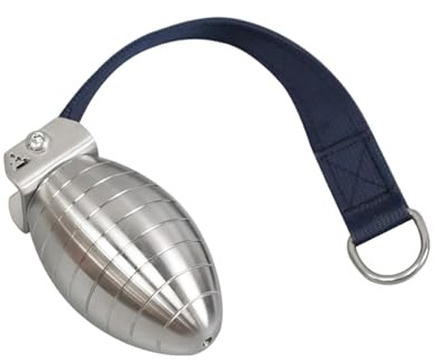 rockible Balón elíptico para muñeca, de Entrenamiento para muñeca, cinturón elipsoidal para Levantamiento de Pesas.