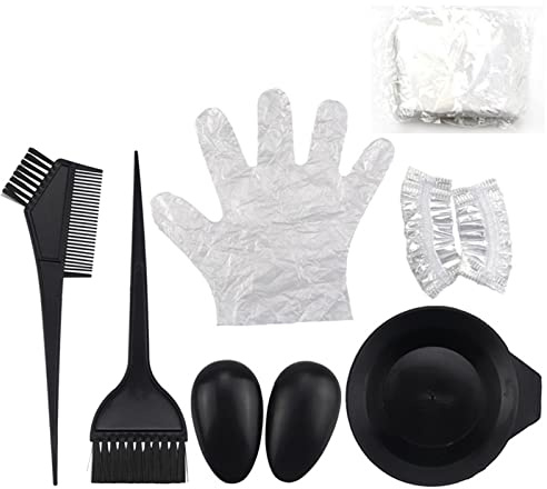 LUCKDANO Kit Tintura Per Miscelare Colore Dei Capelli - Pennelli Professionali Per Tintura Per Capelli, Pettine Per Tinta, Ciotola Per Miscelare E Accessori Per Uso Domestico E In Salone, Perfetto