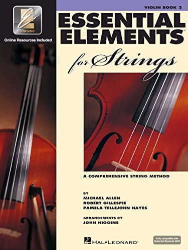 Essential Elements for Strings - Violin Book 2 with EEi Online Resources | Intermediate Violin Method and Sheet Music for Students and Teachers | Build Technique, Rhythm, and Musical Skills