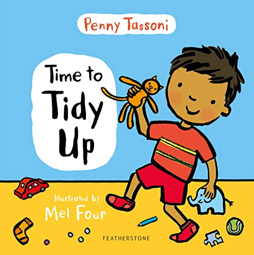 Time to Tidy Up: Share the art of tidying up with your little one, perfect for teaching routines before starting school