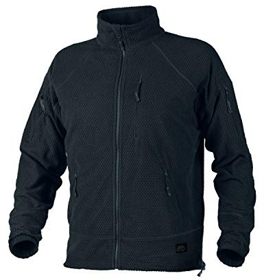 Helikon-Tex Hombre Alpha Chaqueta Táctica Rejilla de Vellón Azul Marino tamaño L