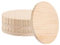 SHUESS 6 Stücke Holzscheibe rund, Holz Log Scheiben 20 cm Durchmesser, Natürliche Holzscheiben für DIY Handwerk Hochzeit Mittelstücke Weihnachten Dekoration zum Basteln, Malen