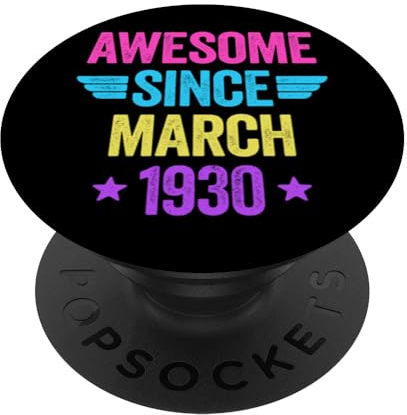 Awesome Since March 1930 PopSockets mit austauschbarem PopGrip