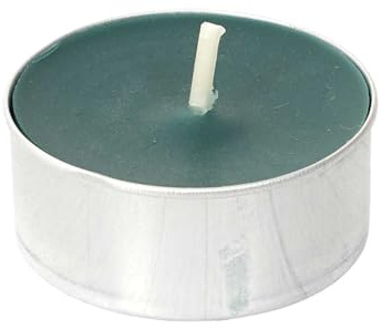 HOME DECO FACTORY - BO0094 Calendrier de l'Avent avec photophore et Bougies parfumées - Design élégant et Moderne - Conçu pour Les fêtes - Rouge - Taille Unique