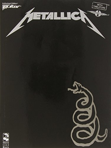 Metallica: Black Album - Guitar Songbook with Tablature | Play It Like It Is Sheet Music Collection | Heavy Metal Guitar Book for Intermediate Players | Full Tablature and Notation for 12 Songs