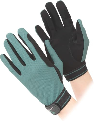 Shires Aubrion Mesh Riding Gloves - Maids