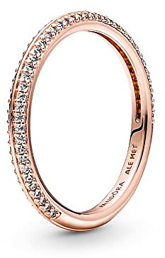 PANDORA ME Ring Pavé rosévergoldet, Zirkonia 189679C01 58