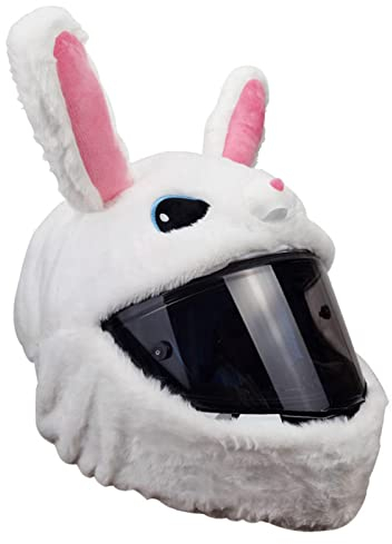 Moageme Motorradhelm Abdeckung Plüsch Überzüge Integralhelm Schutzhülle Hut Lustiges Crash Verrückte Hülle Für Personalisierte Vollhelme Im Freien