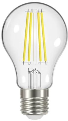 Arcchio 1x E27 LED Lampe 3,8W, besonders effizient Energieklasse A, klar Glas, warmweiss 2700K, 806 Lumen, nicht dimmbar, Ersatz für ca. 60W Glühbirne, E27 LED Filamentlampe