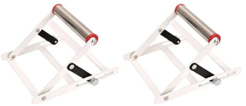 pulunto Verstellbarer Rollenständer, Schneidehebetischständer, Werkbank, Hebewerkzeug, Teil – für Schneidehalterung, Stützmaterialmaschine