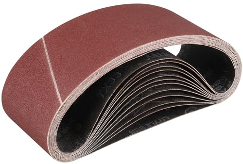 STEBRUAM 12 stycken slipband 100 x 610 korn 120