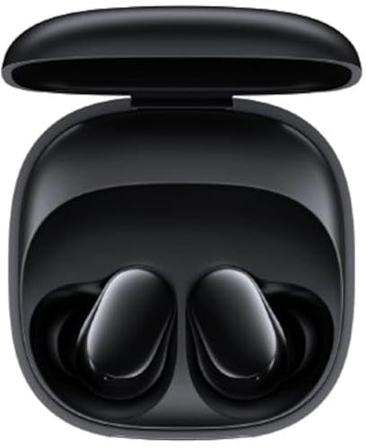 Xiaomi Redmi Buds 6 Play | Auriculares Inalámbricos Bluetooth con Cancelación de Ruido | Cascos Inalámbricos con 30h de Duración | Headphones con Triple Micrófono | Audífonos Negros