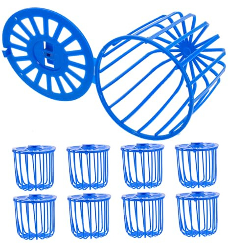 UKCOCO Comedero para Pájaros y Comedero De Verduras para Loros, Dispensador Colgante De Plástico Resistente, Tamaño Pequeño, para Jaulas De Periquitos y Pájaros Pequeños, Accesorios para Mascotas