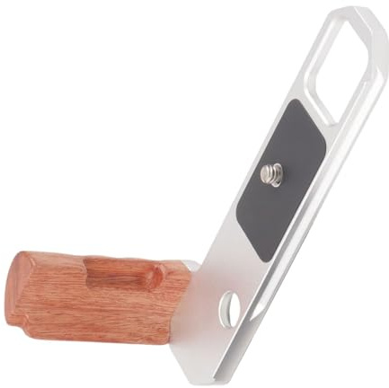 Impugnatura ergonomica a forma di L con piastra a rilascio rapido per 2 fotocamera Migliora la fotografia L morsetto
