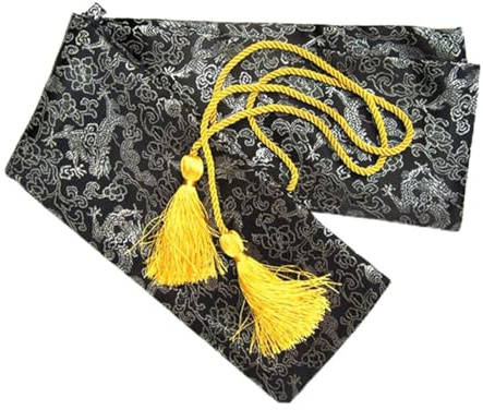 Bolso de Espadas de Kung fu Chino, Bolsa de Transporte de Seda for katanas, for Espadas Chinas y japonesas, de 51 x 5 Pulgadas(Y)