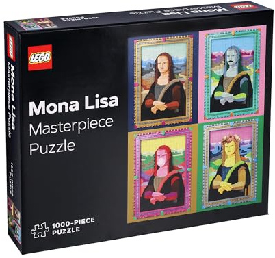 Lego Masterpiece Puzzle: Mona Lisa 1000-Piece Puzzle