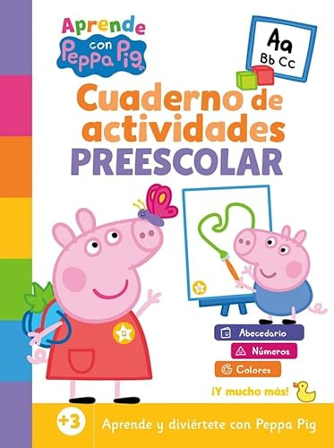 Peppa Pig. Cuaderno de vacaciones - Cuaderno de actividades preescolar (Altea)