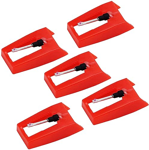 Record Player Needles, Topcloud Turntable Diamond Replacement Stylus Needles for Vinyl Record Player, LP, Phonograph
