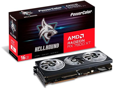 Powercolor Radeon RX 7700 XT Fighter OC (12GB GDDR6/PCI Express 4.0/2584MHz/18000MHz)