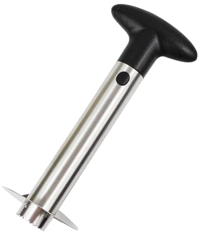 Loufy Pelapatate, sbucciatore, affettatrice e tagliananas in acciaio inossidabile, strumento da cucina facile per una preparazione di frutta sforzo