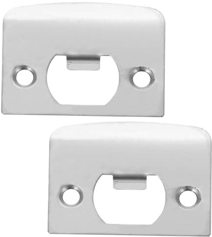 SEWOART Kit De Refuerzo De Puerta De Acero Inoxidable Placa De Relleno De Orificio De 1-5/8 Placa De De Puerta Placa De Bloqueo