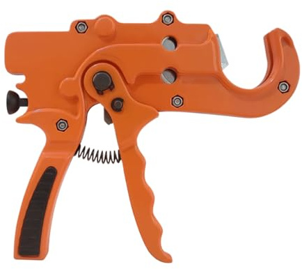 Cortatubos PVC Con Trinquete | Cortatubos Reforzados Para Tubos De 6-36 Mm | Tijeras Ergonómicas Para Tubos PVC PPR Fontaneros y Trabajo Doméstico