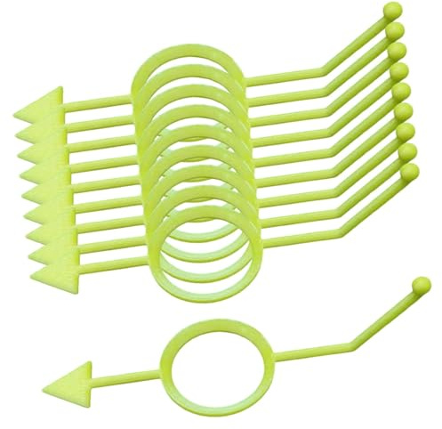 Baoblaze 10x Aiuto per l'allenamento del Biliardo, Accessori per Bambini Migliora Le tue abilità in Piscina Alte Prestazioni con Attrezzatura Sportiva, Giallo