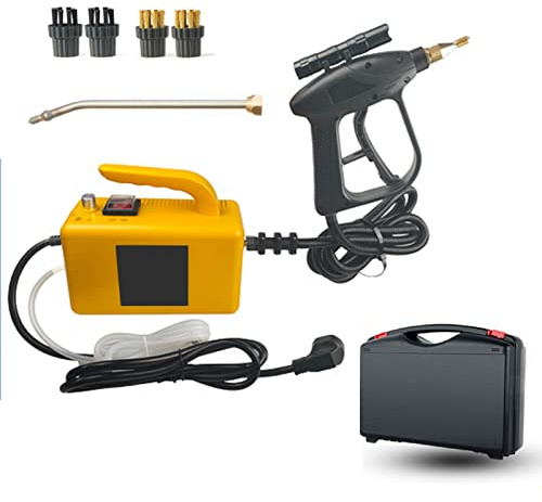 Nettoyeur vapeur haute pression 2600 W, portable et professionnel, pour un nettoyage instantané et commercial, idéal pour la cuisine, la salle de bain et le nettoyage des joints de carrelage.