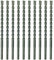 10 x SabreCut SDSE12_10 Brocas SDS Plus aprobadas por PGM de 12mm x 460mm para ladrillo de hormigón de piedra
