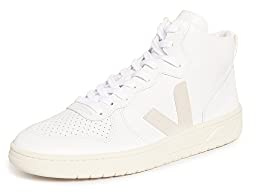 Veja V-15 Leather, White, Farbe:Weiss, Größe:38