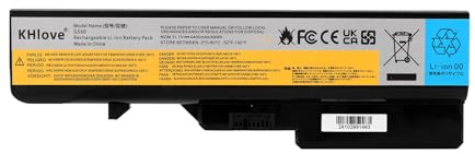 KHlove L09L6Y02 L09S6Y02 L09M6Y02 L09C6Y02 LO9L6Y02 L09N6Y02 Laptop Akku für Lenovo G560 G565 G570 G570A G575 G770 G780 B570 B570a B575 B575a B575e B470 G460 G470 V360 IdeaPad Z480 Z560 Z565 Z570 Z585