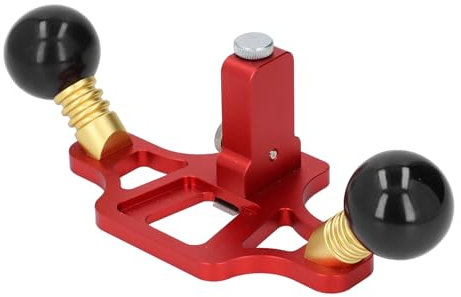 Natudeco Plano Fresador Carpintería Banco Universal Ajustable Plano Manual para Tuning Carpintería Corte Dados Ranuras Mortaja