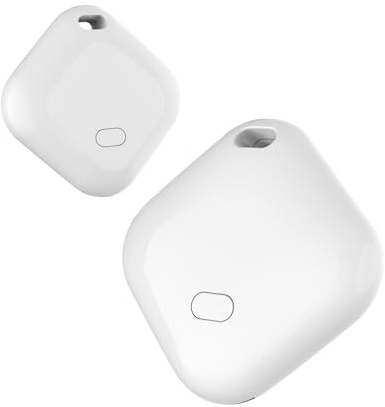 BuLuHAHA Key Finder (White, 2 Pack)