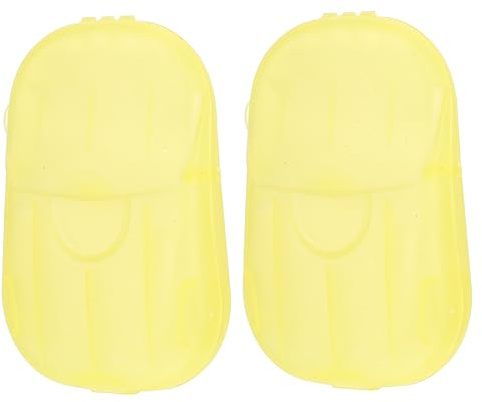 TOYANDONA Papel De Jabón Desechable Portátil Cajas Hojas para Lavado De Manos para y Senderismo