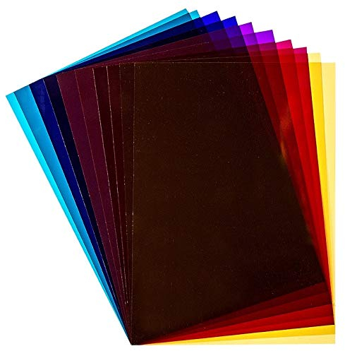 Ideen mit Herz Windradfolie | Bastelfolie | Nicht klebend | DIN A4 | 200 µ | 5 Farben | 10 Stück