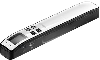 Avision Mi-Wand Meta II Wi-Fi (White) ohne Dockingstation A4 Mobiler WiFi Hand-Scanner - Der ideale Scanner für unterwegs HF-1303S