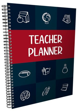 Undated UK Teacher Planner - A4, Primary/Secondary School, 7 Subjects/Periods