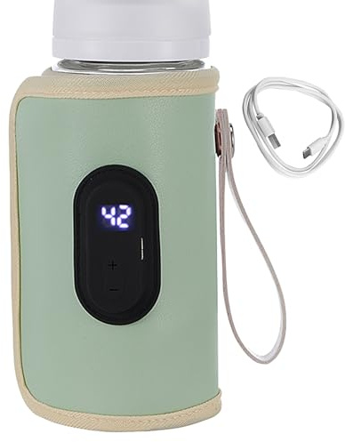 Calentador eléctrico de biberones de - Conservador de calor con pantalla LCD, control preciso de temperatura | Calentador de biberones de calentamiento rápido para materna, para niño