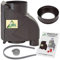 REGENSAMMLER REGENFILTER - FALLROHRFILTER T50 - FÜLLAUTOMAT REGENWASSERFILTER REGENWASSERSAMMLER f. REGENTONNE, REGENFASS und andere REGENWASSERTANKS