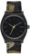 Nixon Unisex Erwachsene Analog Quarz Uhr mit Leder Armband A045-3054-00