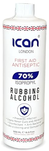 ican london isopropyl rubbing alcohol 70% first aid antiseptic 500ml