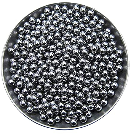 Dingzing 100PCS Metallkugeln Für Steinschleuder Reinigungsperlen Für Flaschen Fahrrad Stahl Kugel Ersatzteil Stahlrundkugeln 8 mm Verwendung Hochwertiger Edelstahl Poliertechnologie