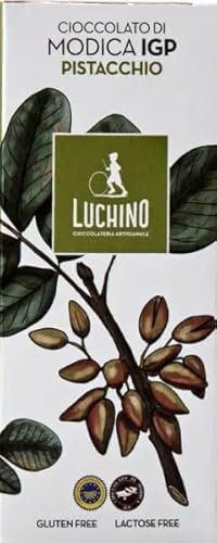 Tableta de Chocolate de Módica IGP con Pistacho